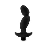 Anal Adventures Platinum - Silicone Vibrating Prostate Massager 04 - Black
